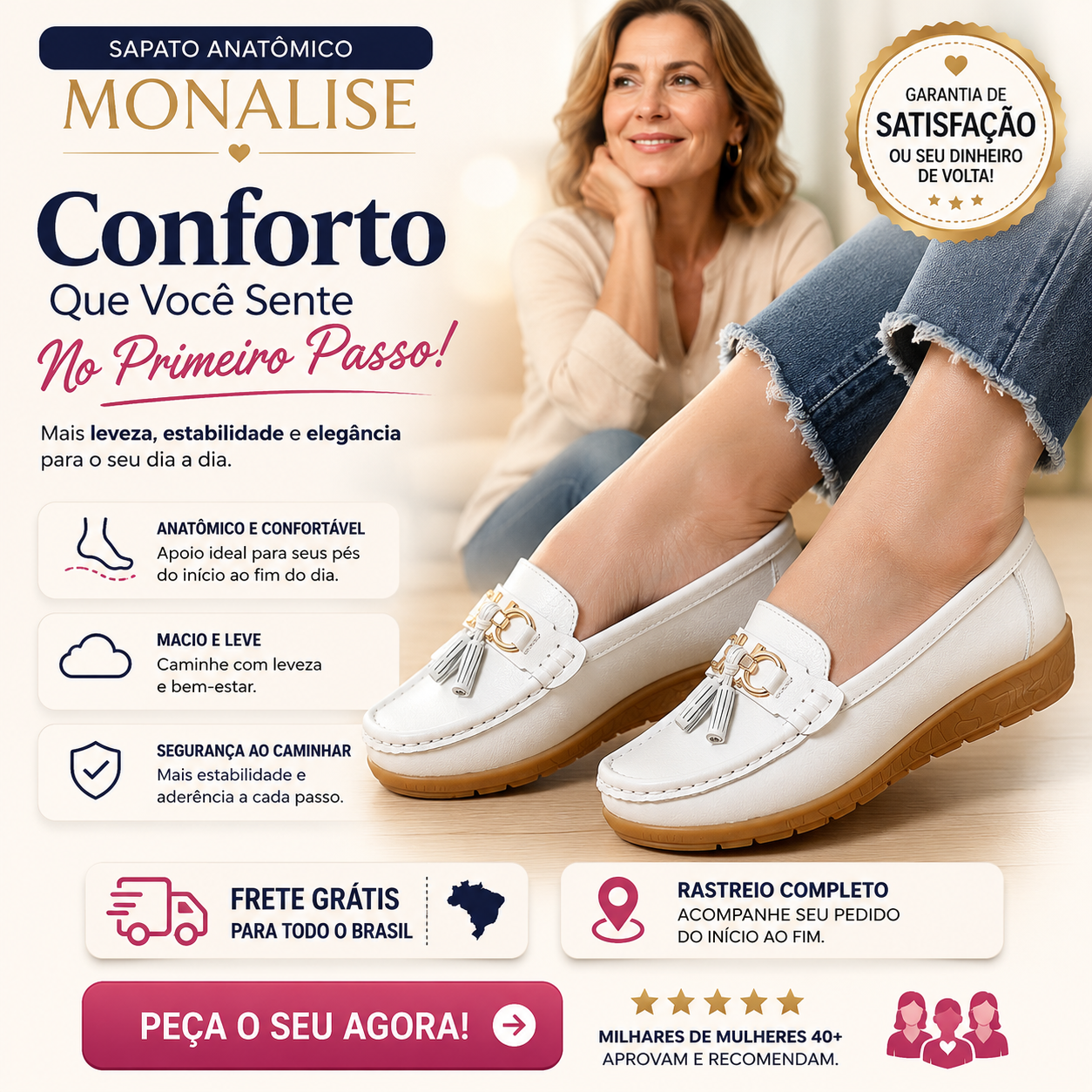 Sapato Anatômico Monalise